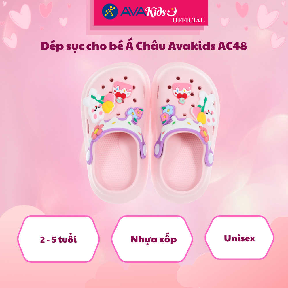 Dép sục cho bé Á Châu Avakids AC48