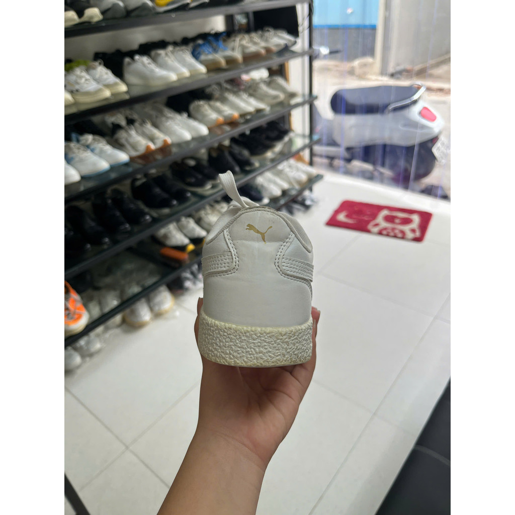 PU.MA WHITE SZ 40 UNISEX 2HAND