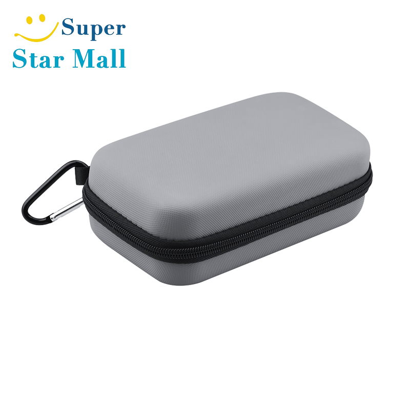 Mang trường hợp tùy chỉnh không gian máy ảnh du lịch phụ kiện oraganizer vỏ cứng không thấm nước khoá kéo đôi thiết kế túi lưu trữ