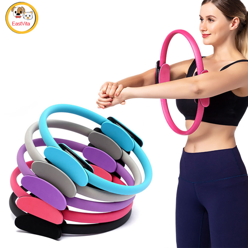 38cm Yoga Fitness Circle For Gym Workout Pilates Fitness Ring Essential Tools For Beginners Yoga Practitioners ราคา 115 บาท*ส่งฟรี