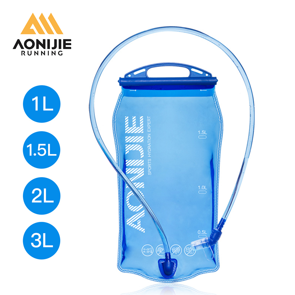 Aonijie sd51 hồ chứa nước nước bàng quang hydrat hóa gói túi bảo quản không chứa bpa - 1l 1.5l 2l 3l chạy bộ hydrat hóa áo ba lô