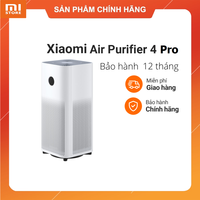 Máy Lọc Không Khí Xiaomi Smart Air Purifier 4 Pro BHR5056EU - Bản quốc tế bảo hành 12 tháng