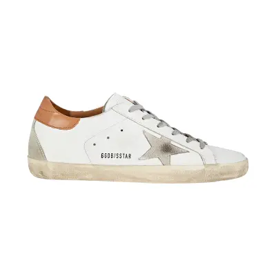 No brand Self Operated Golden Goose Leather Casual Brown Tailed Dirty Shoes GWF00102F002182 Casual