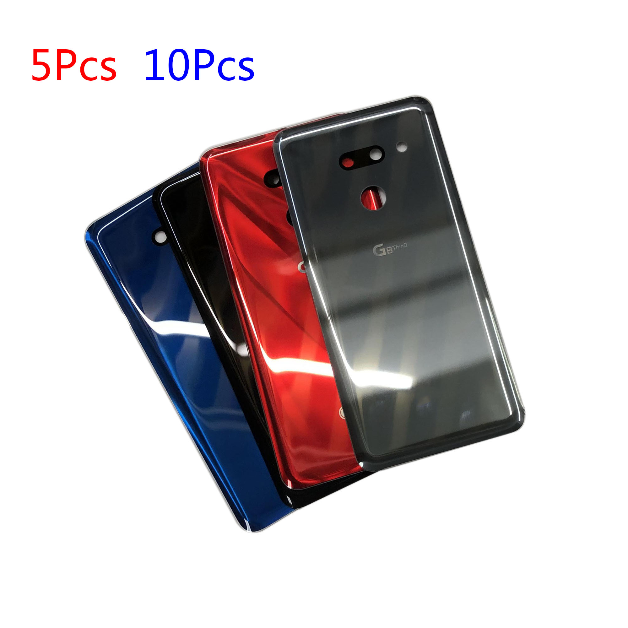 10 cái cho LG G8 Cover quay lại G8 thân sau G8 thinq trở lại trường hợp G8 Pin Bìa thay thế