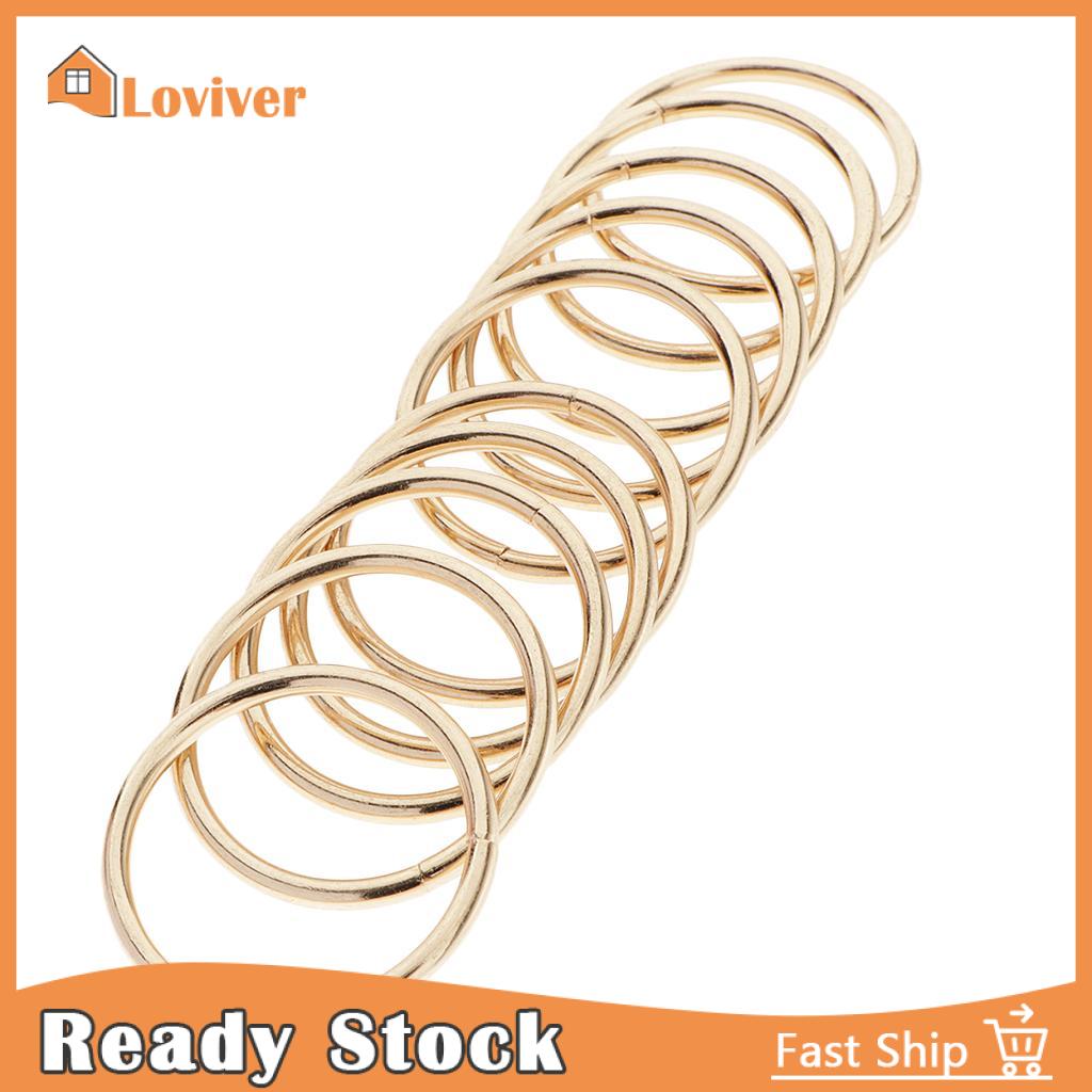 8pcs 8 Inches Dream Catcher Rings Metal Hoops Macrame Ring For