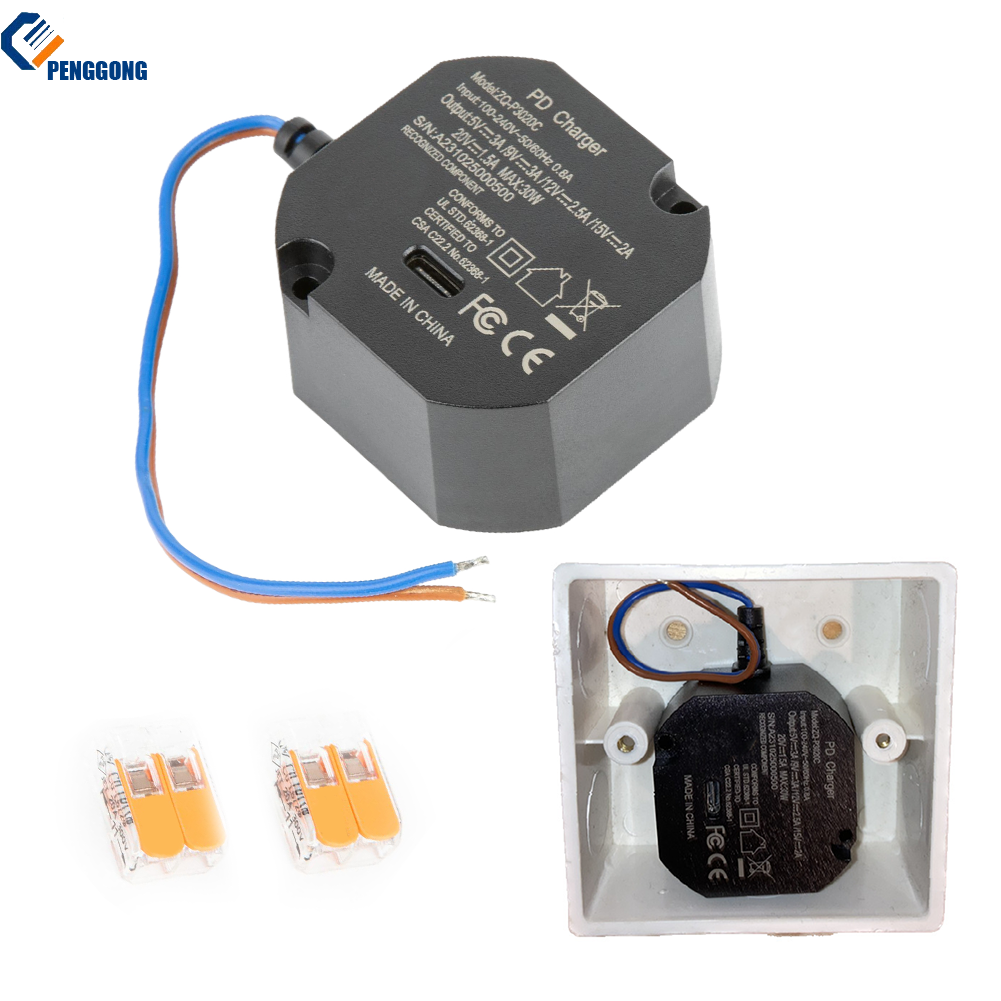 [PENGGONG] USB C Power Adapter 30W for Tablets with Type C PD30 Charging Protocol ราคา 1,209 บาท*ส่งฟรี