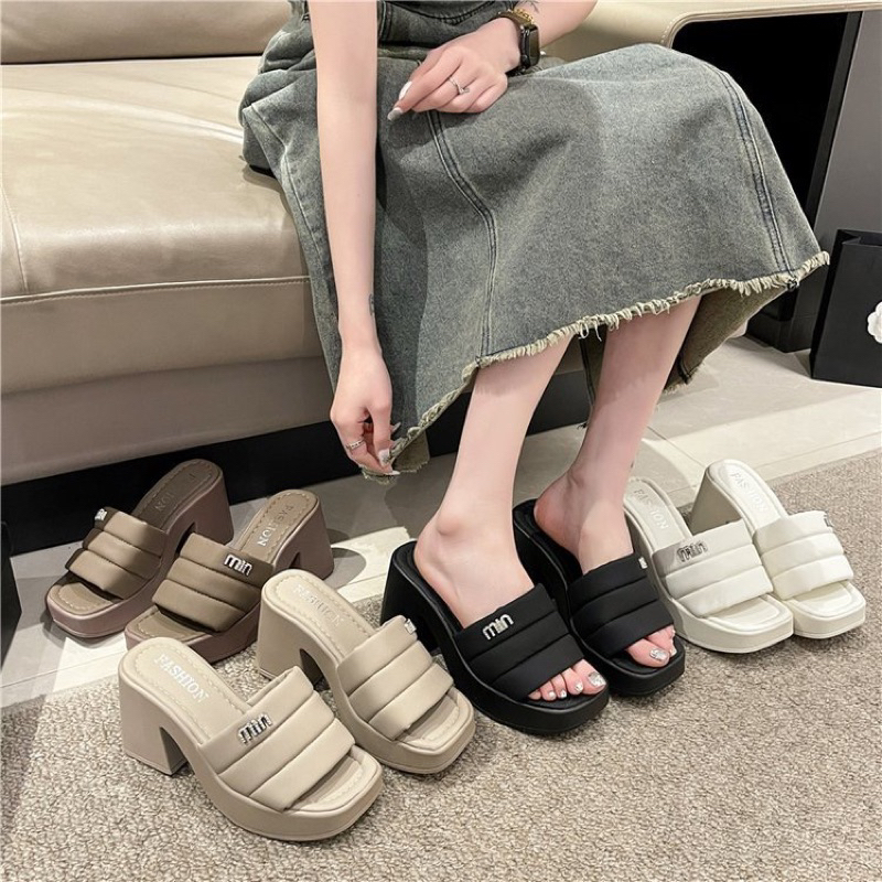 Dép min đế cao 7 phân hàng qc
