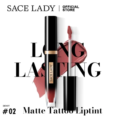 SACE LADY Lipstick Matte Waterproof Tattoo Liptint Long Lasting Make Up Cosmetics