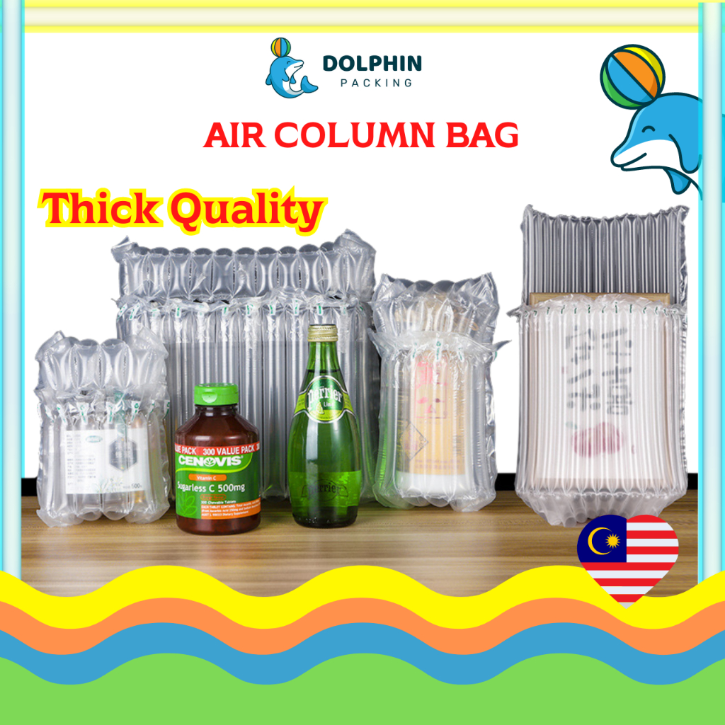 Inflatable Bubble Wrap 1pcs Air Column Bag Bubble Wrap Air Bubble Wrap Bubble Tube Inflatable Air Bubble 气柱袋