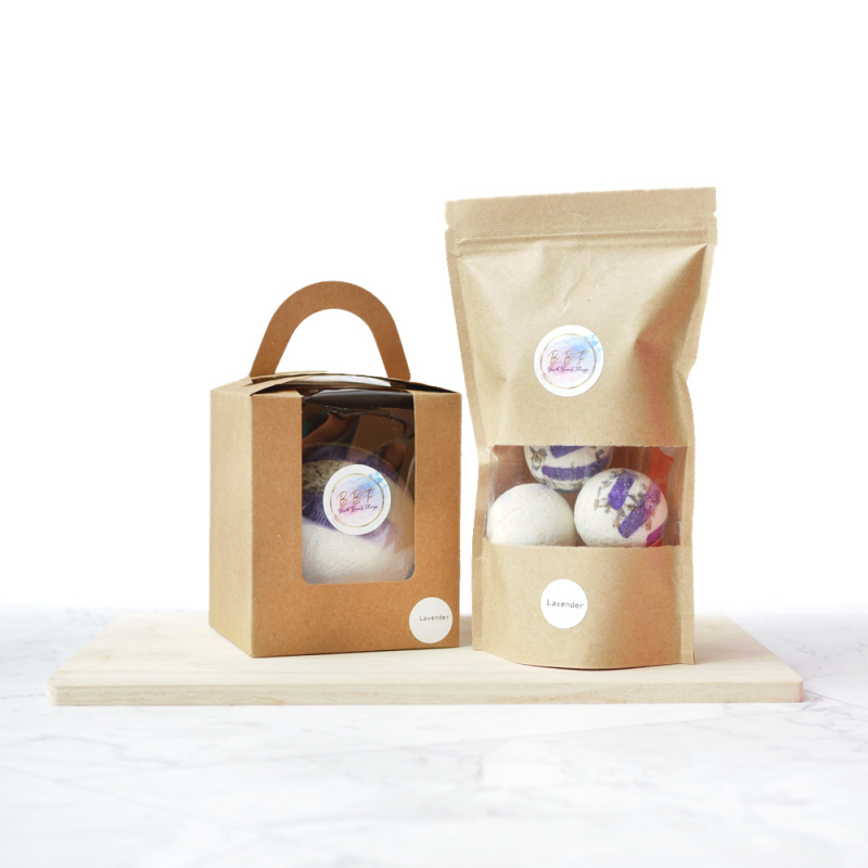 Buy Singapore Natural Handmade Bath Bombs | Lavender Bath Bomb (1 x 240g / 6 x 40g) Singapore