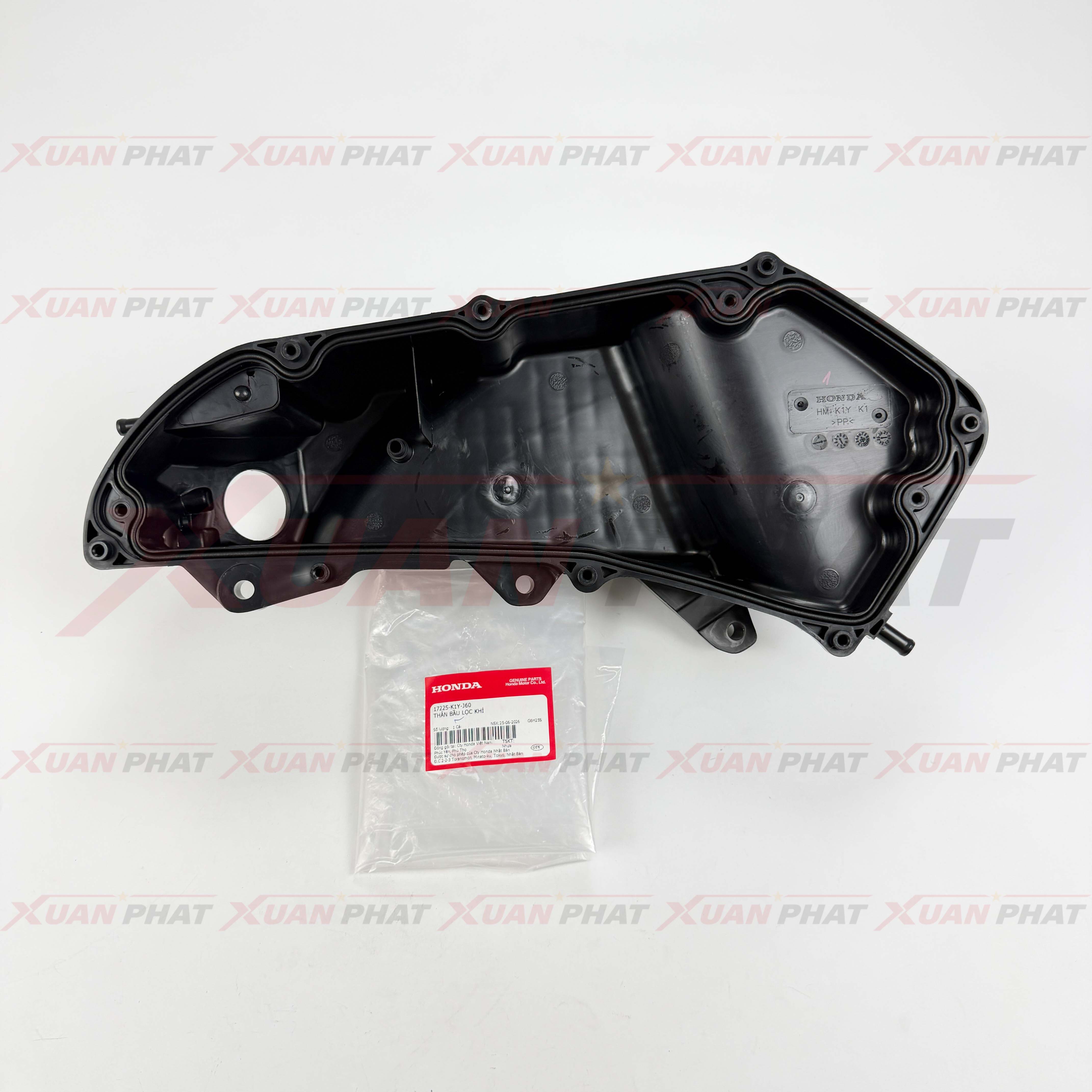 Đế hộp lọc gió Vario 160 2022 2023 2024 2025, Thân bầu lọc khí vario 160 K2S - 17225K1YJ60