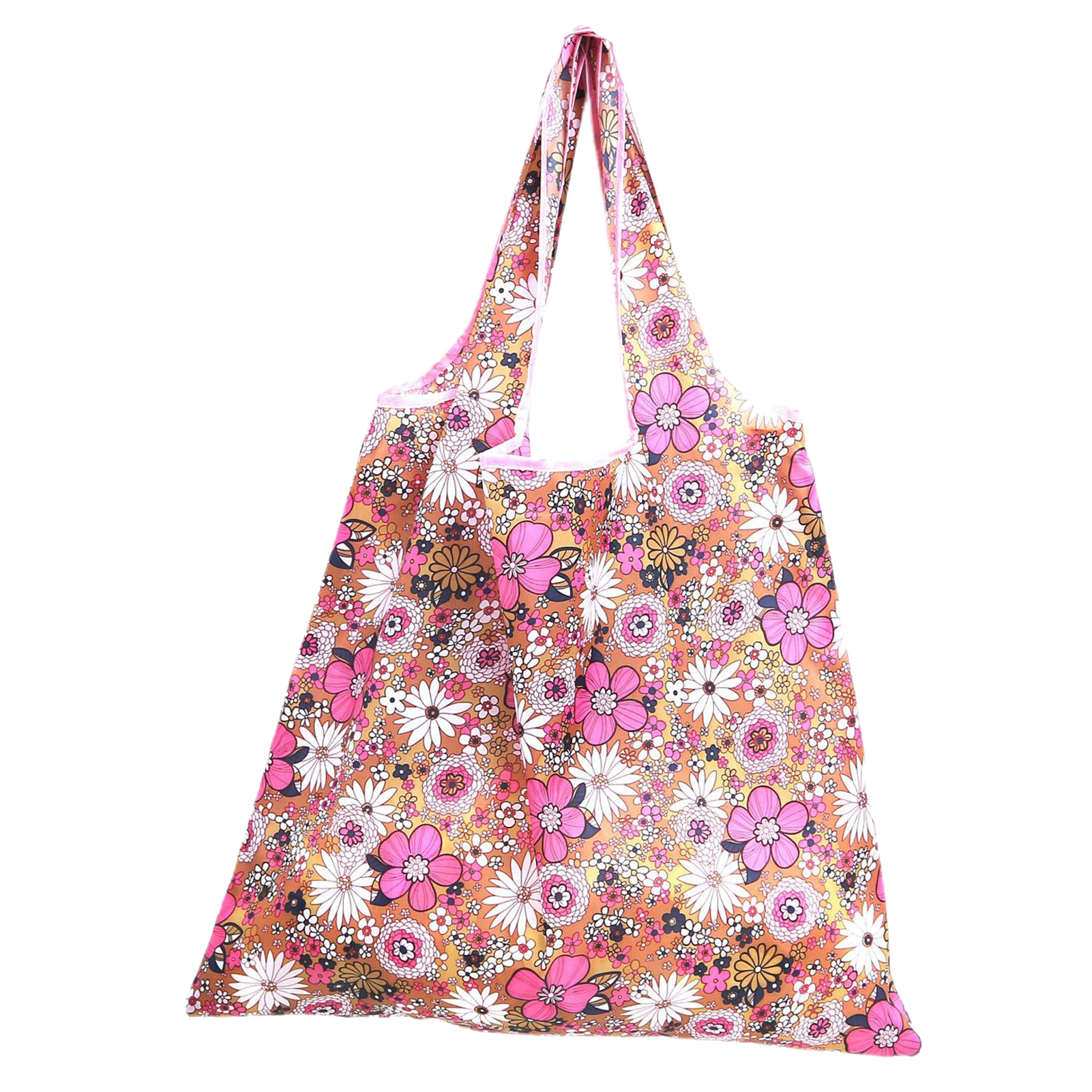 Shopping Bag Printing Foldable Polyester Casual Large Capacity Groceries Bag Household Supplies Grocery Bag Anti-wear - 7