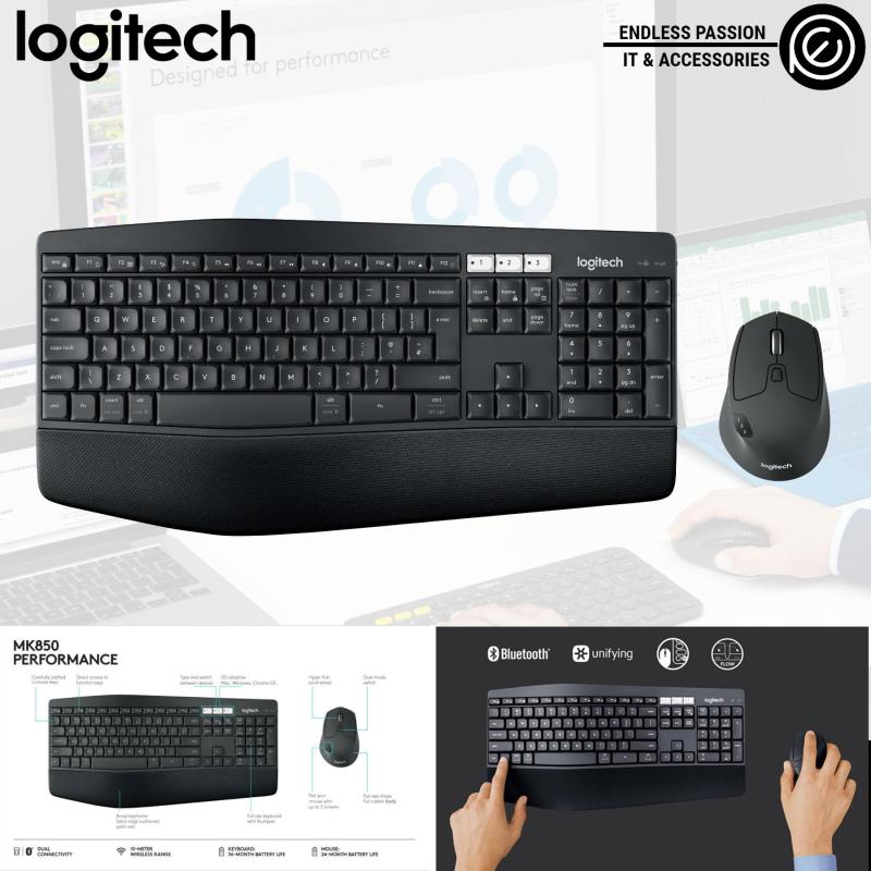 Logitech MK850 Performance Wireless Combo Singapore