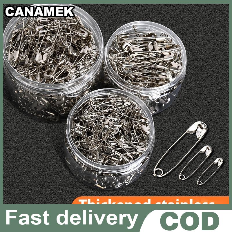 CANAMEK 10-300pcs cong an toàn pins 36mm Quilting phết pins uốn cong an toàn pins cho Quilting và đan phụ kiện may thủ công