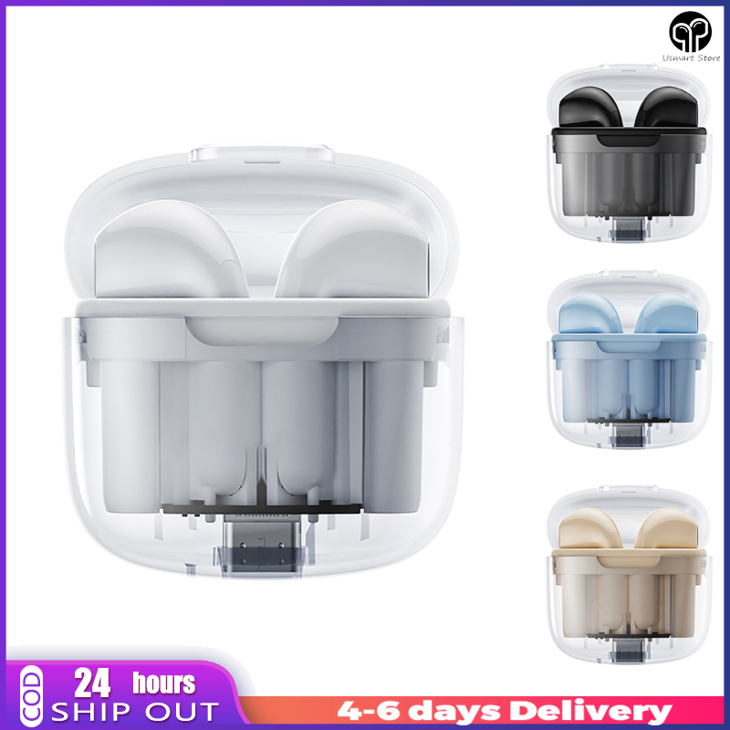 Bd02 tai nghe gắn tai không dây Tai nghe nhét tai với rõ ràng gọi điện thoại trong suốt sạc trường hợp đối với điện thoại di động máy tính máy tính xách tay thể thao