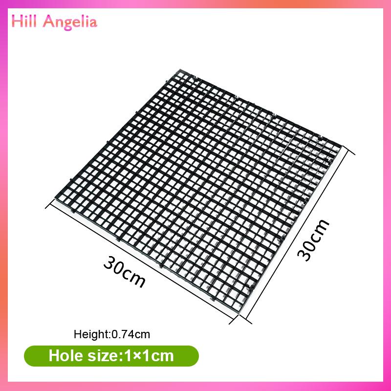[Hill Angelia] Có thể tháo rời spliceable Fish Tank cô lập tấm trên bìa Net dưới bộ lọc khung lưới dưới tấm lọc chia tấm - 7