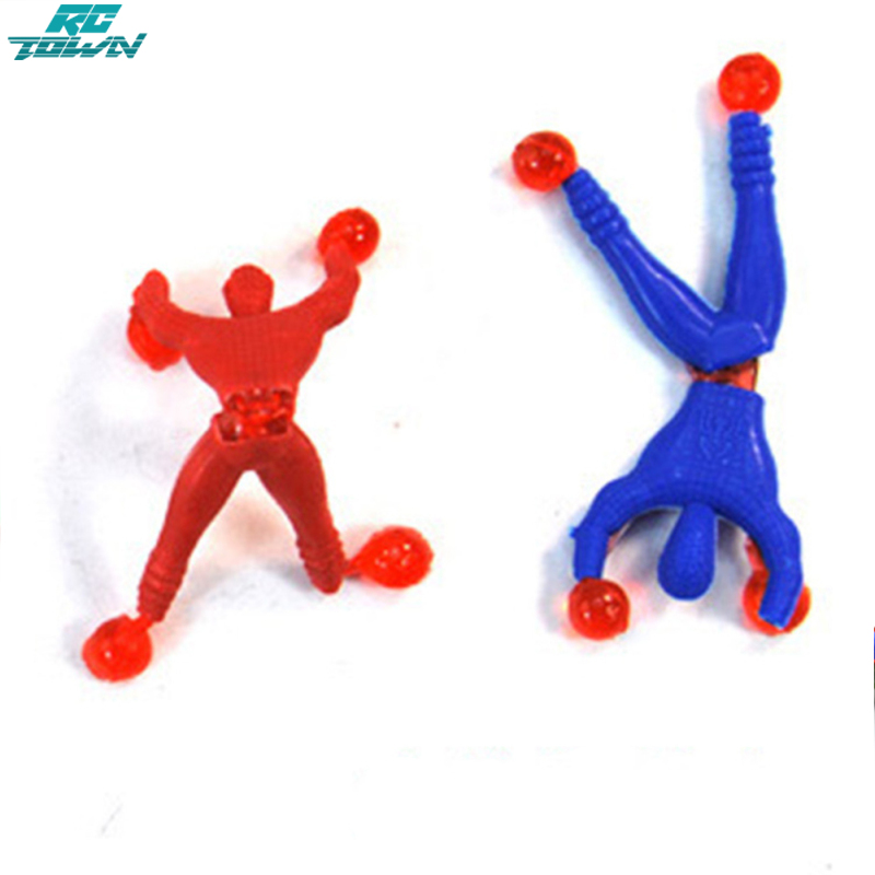 Sticky Wall Climbing Spider Character Toy Relieve Stress Sticky Palm