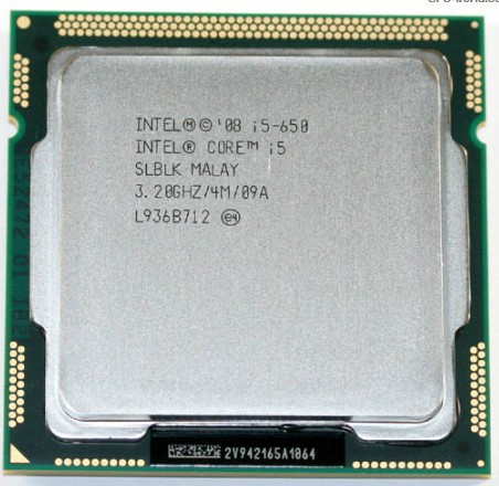 Cpu intel i3 i5 socket 1156