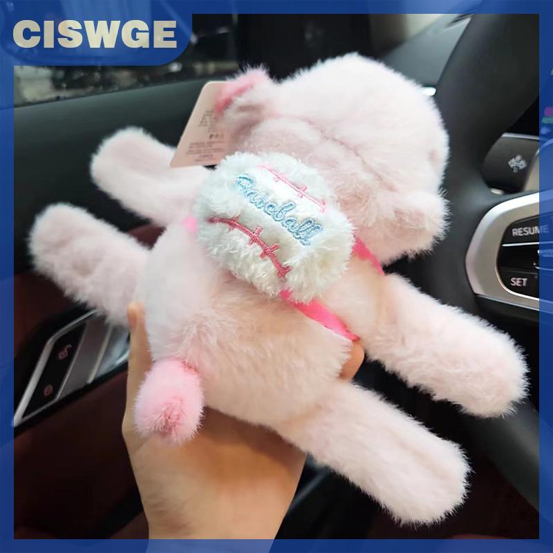 CISWGE Kawaii Funny Capybara Plush Clap Circle Hand Ring For Women Girls Cartoon Cute Capybara Wristband Bracelet Children Gifts