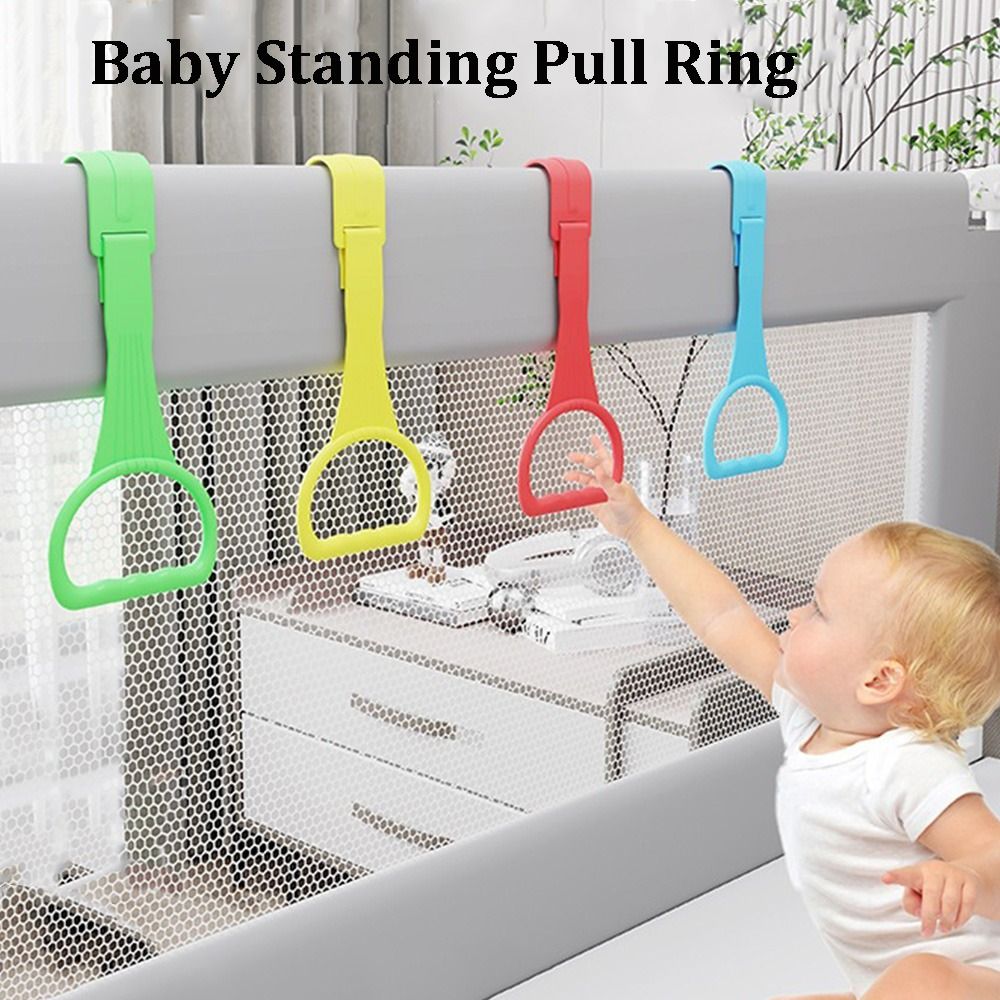 REGISTR Bed Accessories Pull Ring for Playpen Plastic Solid Color Baby