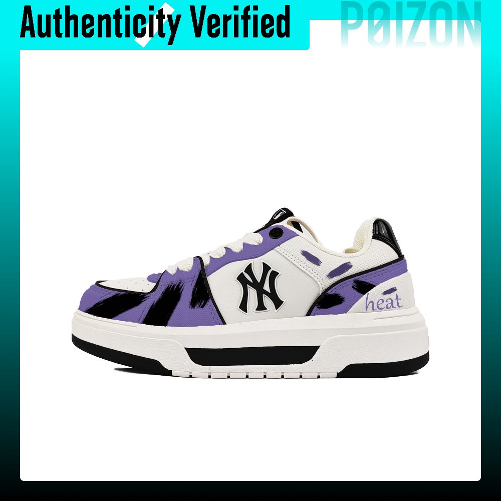 รองเท้าผู้ชาย MLB Chunky Liner Skate Shoes Unisex Low-top สีม่วง, สีดำ 3ASXCBS4N-50WHS(Team1001-) ราคา 18,709 บาท*ส่งฟรี