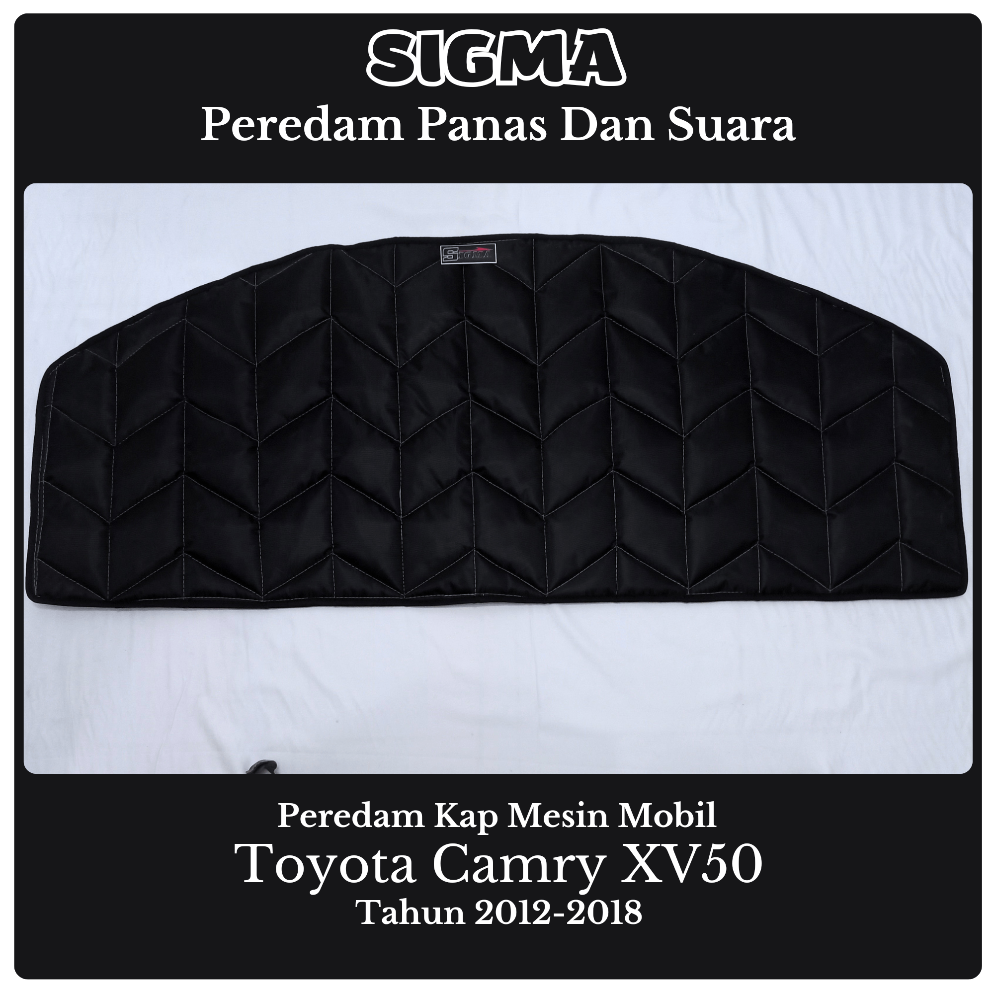 Peredam Kap Mesin Mobil Toyota Camry Th 2012 2013 2014 2015 2016 2017 2018 Harga 450,000 rupiah*Gratis Ongkir