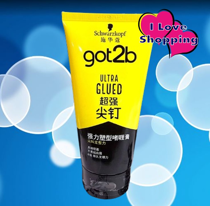 Schwarzkopf Got2B Ultra Glued 150 ml Schwarzkopf Got2B Ultra Glued Hair Styling Gel ราคา 490 บาท*ส่งฟรี