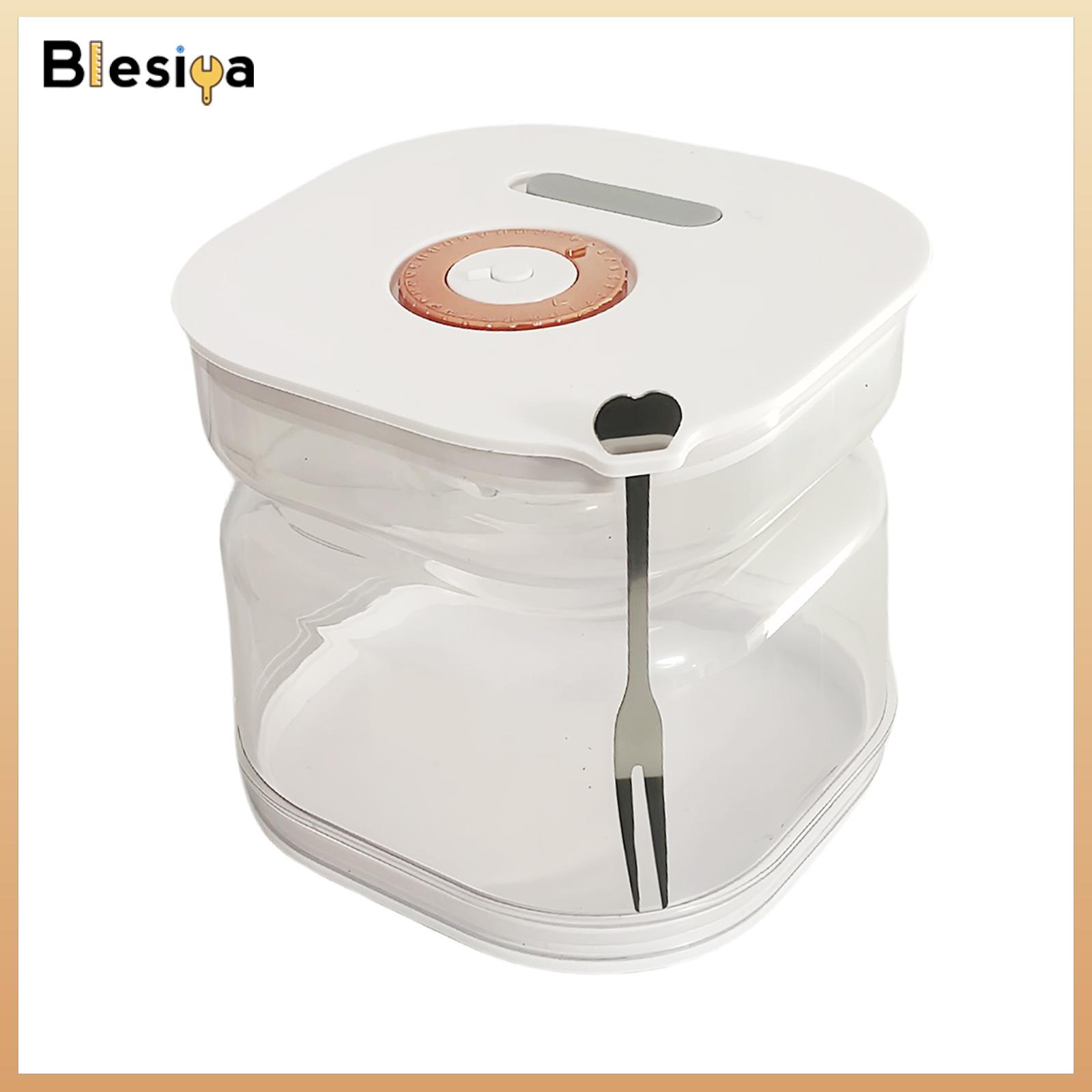 Blesiya dưa Jar tách nước trái cây phụ kiện nhà bếp vật đựng gia dụng dưa lật Jar cho rau Cà Rốt Đậu