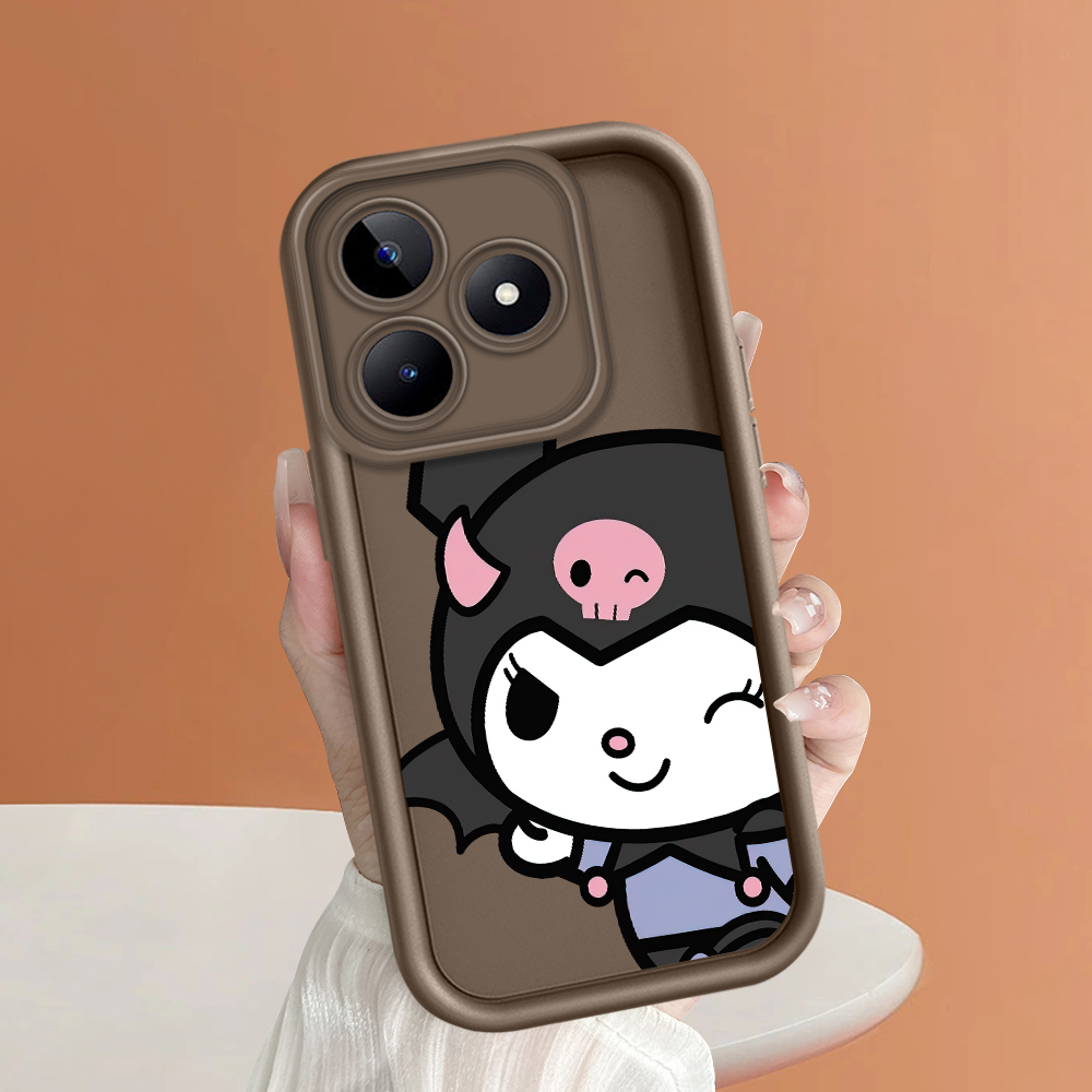 Ốp điện thoại cho Realme C30 Realme C31 Realme C33 Realme C35 Realme C53 Realme C55 mềm ban đầu Thang vuông Ốp điện thoại silicon Ốp điện thoại bọc hoàn toàn