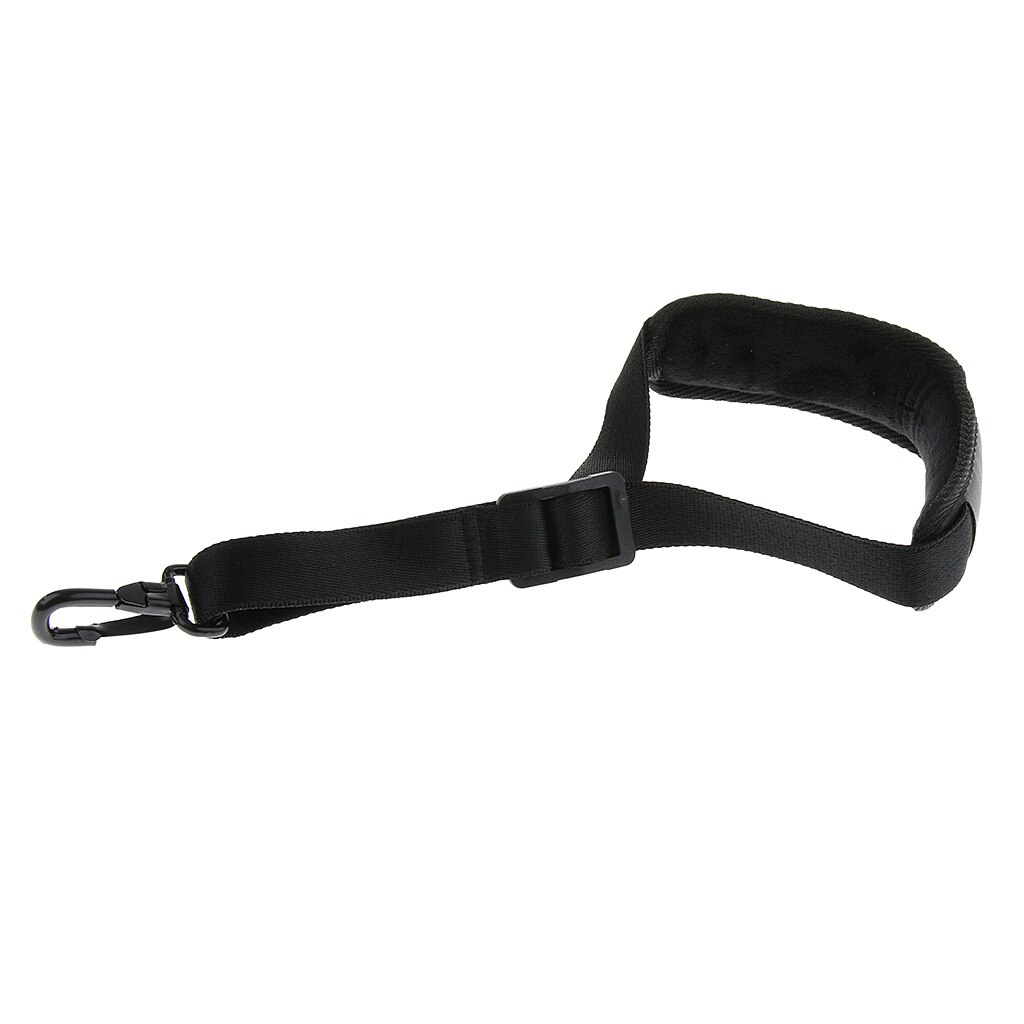 Professional Leather Padded Saxophone Neck Strap with Snap Hook for Alto Tenor Soprano Baritone Sax Music Accessories