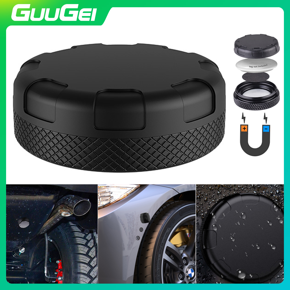 GUUGEI Magnetic Case For Air Tag GPS Locator Protection Cover For Air/Tags Strong Magnet Trackers Shell For Car Kid Older Pet Anti-lost Protective Shell ราคา 198 บาท*ส่งฟรี