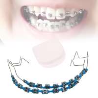 Temporary Tooth Decoration Practice Prop Orthodontist Explain Props Orthodontic Ligature Ties Fashion Braces for Students