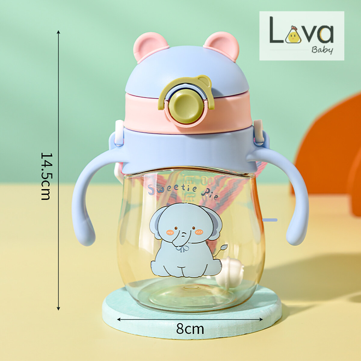 ใหม่ แก้วหัดดื่ม แก้วน้ำเด็ก กันสำลัก ขวดน้ำเด็ก 250 ml แก้วเลิกขวดนม