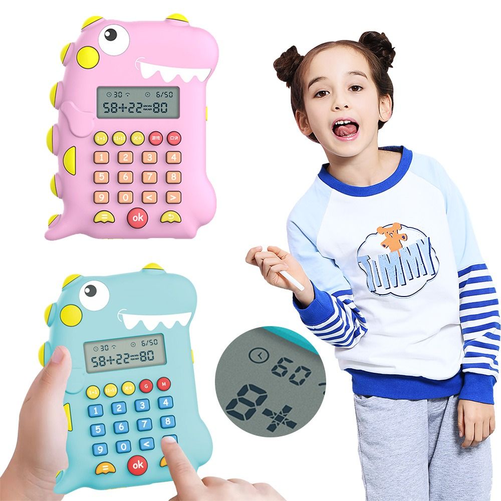 JOT60O Dành cho trường học văn phòng Đồ chơi giáo dục Du lịch Cảm giác tự kỷ Đồ chơi Montessori Với âm nhạc Đồ chơi toán học Khủng Long Máy tính