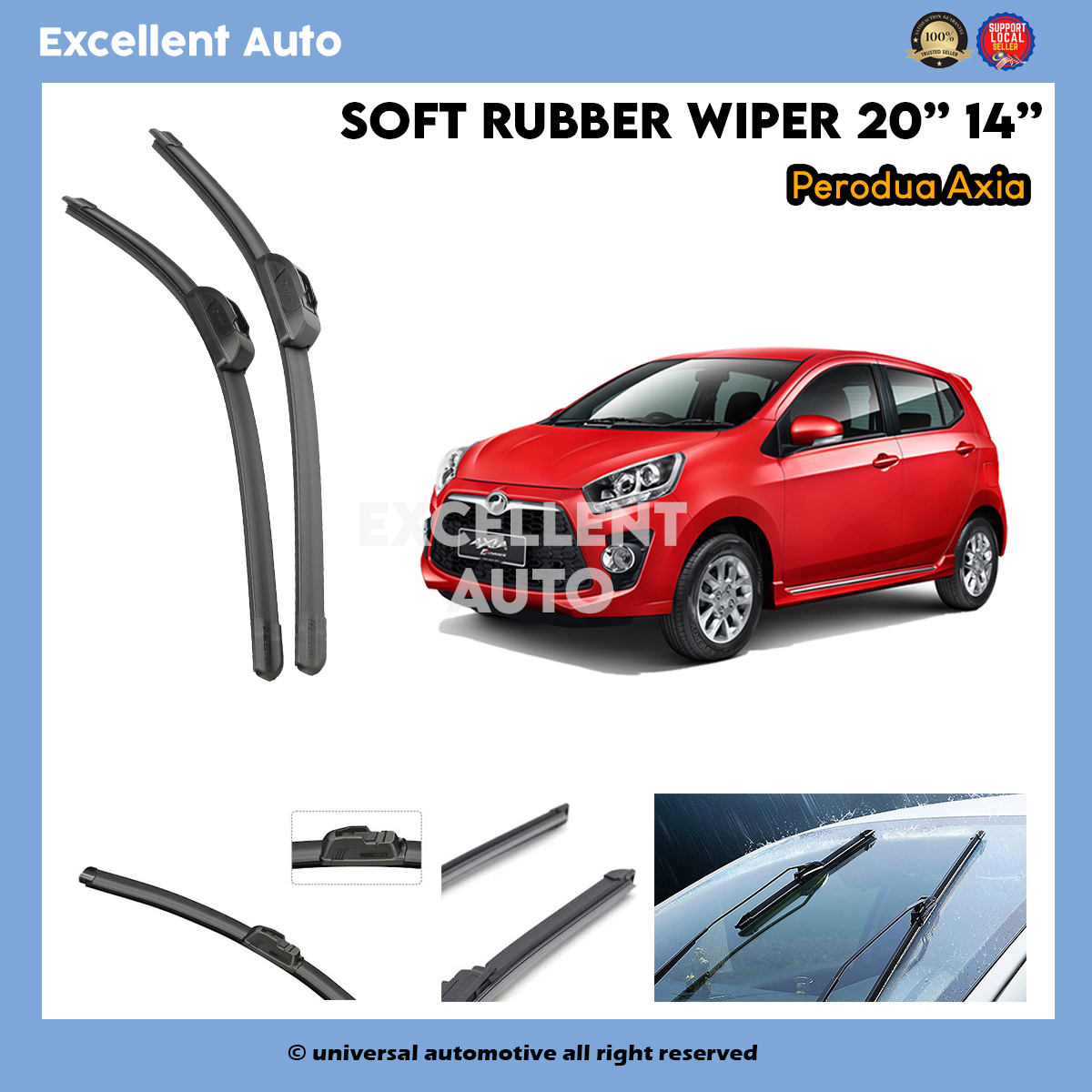 Shop Axia Wiper Size Online Jul 2022 Lazada Com My