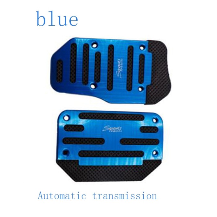 Cover Aluminum Pedal Gas Rem universal Mobil matic jepit Sport car Harga 19,888 rupiah*Gratis Ongkir