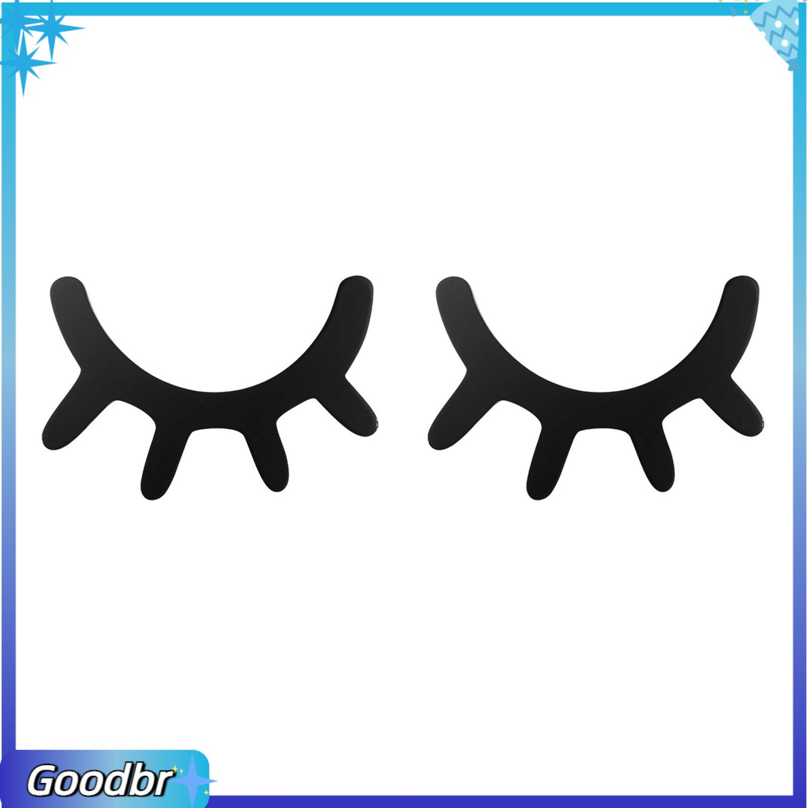 Goodbro Lông Mi tranh tường Có Thể Tháo Rời Lông Mi đồ trang trí treo tường Mộc Mạc Màu Đen Gỗ Lông Mi Tường Bộ trang trí Cho Nhà Và Trẻ Em Phòng Ngủ Độc Đáo Ngủ Mắt Điêu Khắc Cho Phòng Khách Yêu Thích