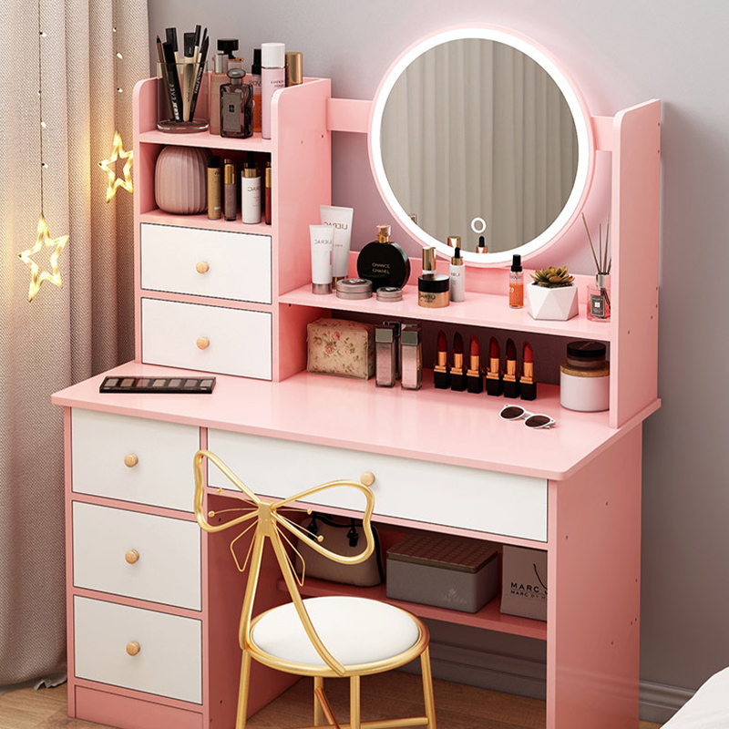 Dressing table home small apartment bedroom dressing table modern simple economical Internet celebrity ins girl dressing table table ราคา 1,471 บาท*ส่งฟรี