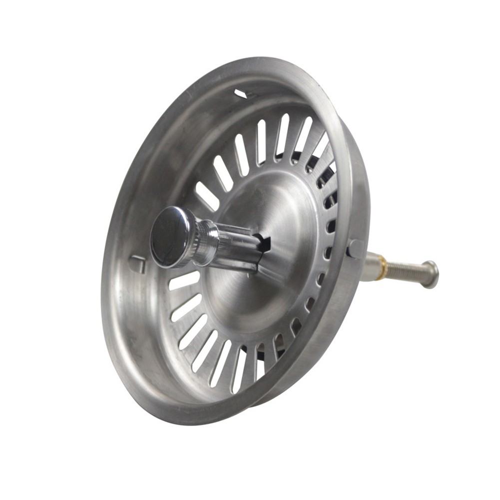 【Ông show】 chén Lọc chậu rửa giỏ phụ tùng thay thế bằng thép không gỉ 92mm chất thải cống kiểm soát