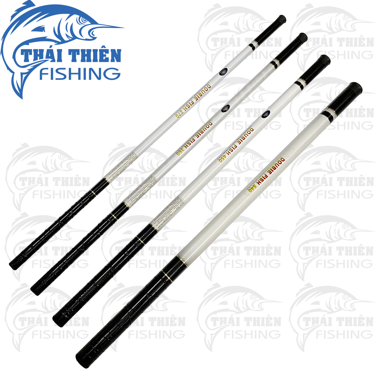 ZADA   Cần Tay Cá Trắng Doubie Fish Dùng Câu Rô Phi Trê