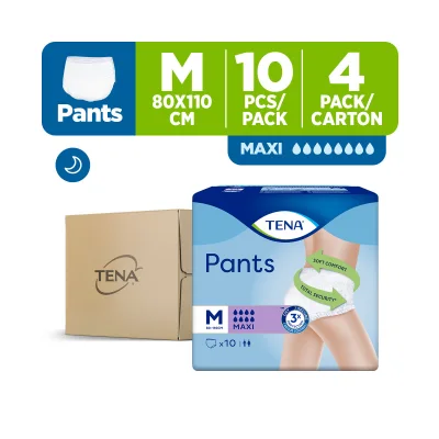 TENA Official Store - TENA Pants Maxi M10s X 4