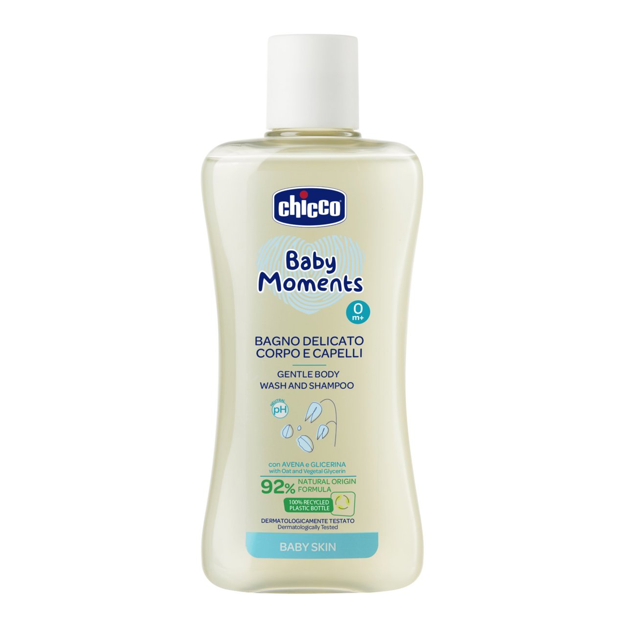 Chicco Baby Moments Gentle Body and Shampoo 200ml/ 500ml