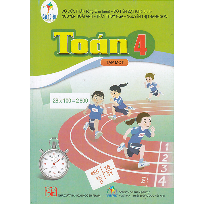 Sách - Toán 4 tập 1 (Cánh diều)