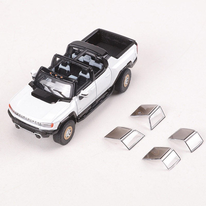 GCD 1:64 Hummer EV Xe Bán Tải SUV Mô hình xe hơi bằng hợp kim đúc, đồ trang trí sưu tầm