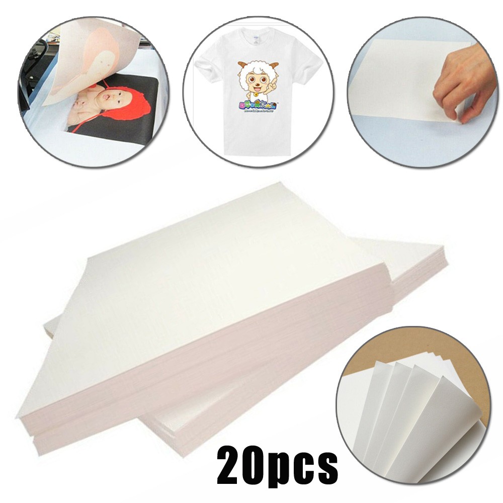 Hozzby thay thế truyền nhiệt giấy tờ thiết lập nguồn cung cấp Áo phông in chuyển nhiệt A4 【hàng có sẵn】