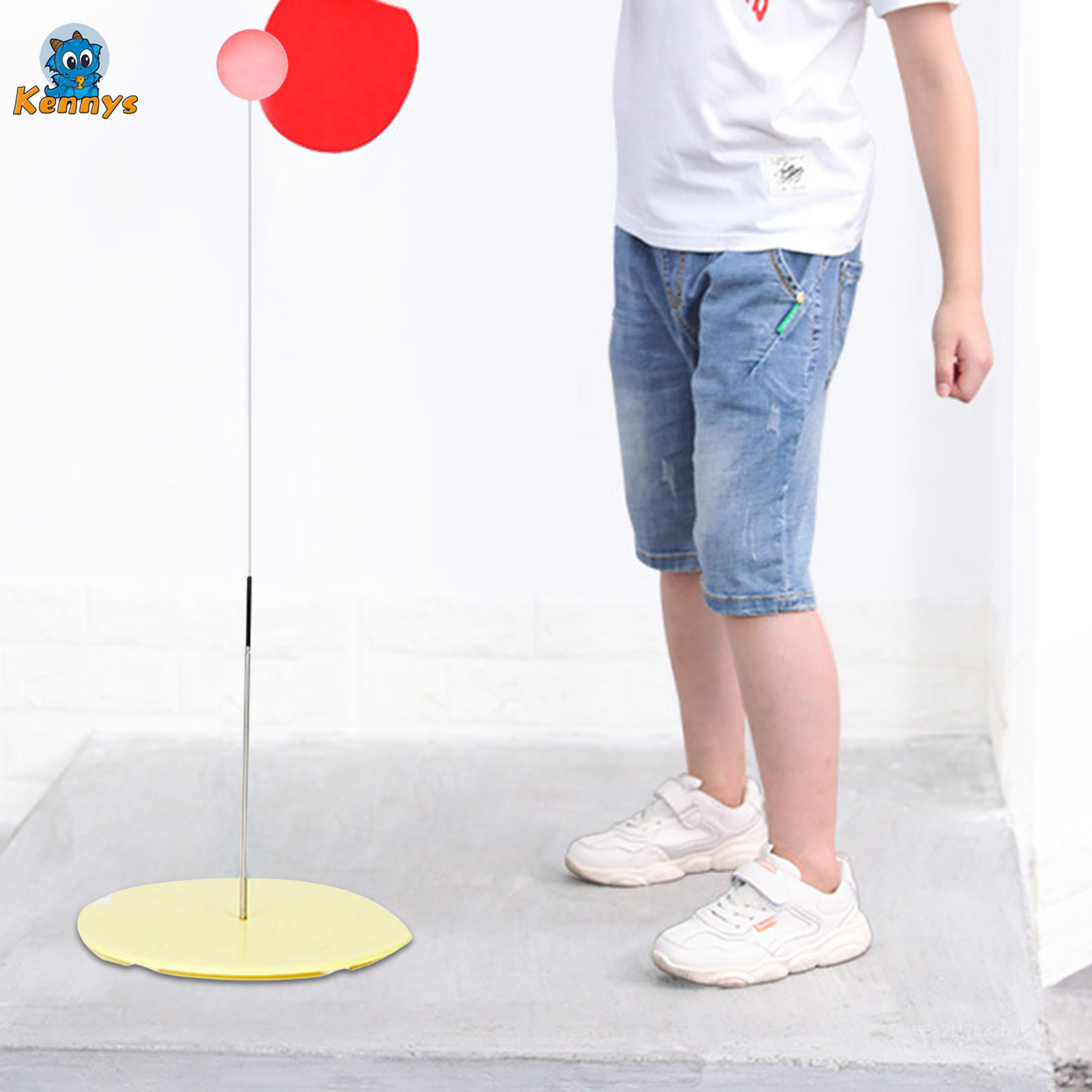 Kennys Table Tennis Rebound Trainer Set Educational PingPong Rapid Backbound Machine for Kids Perfect Children's Day Gift YHT-MY