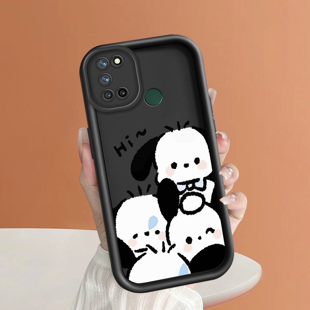 Ốp điện thoại cho Realme C12 Realme C15 Realme C17 Realme C2 Realme C20 Realme c20a mềm ban đầu vuông thang Ốp điện thoại silicon Ốp điện thoại bọc hoàn toàn