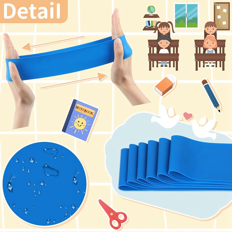 12 Pcs Chair Bands for Kids with Fidgety Feet for Chairs ADHD Tools Flexible Seating for Classroom Elementary