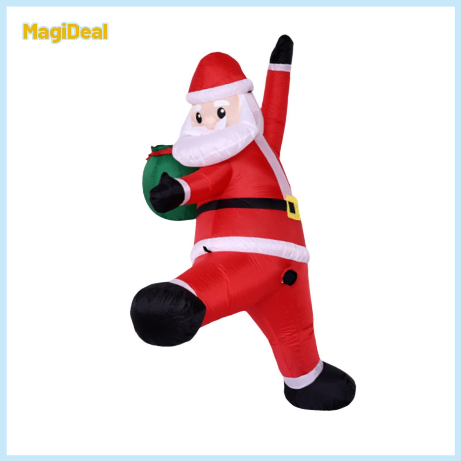 Christmas Inflatable Santa Claus Climbing Prop Scene Layout Holiday Ornament ราคา 2,668 บาท*ส่งฟรี