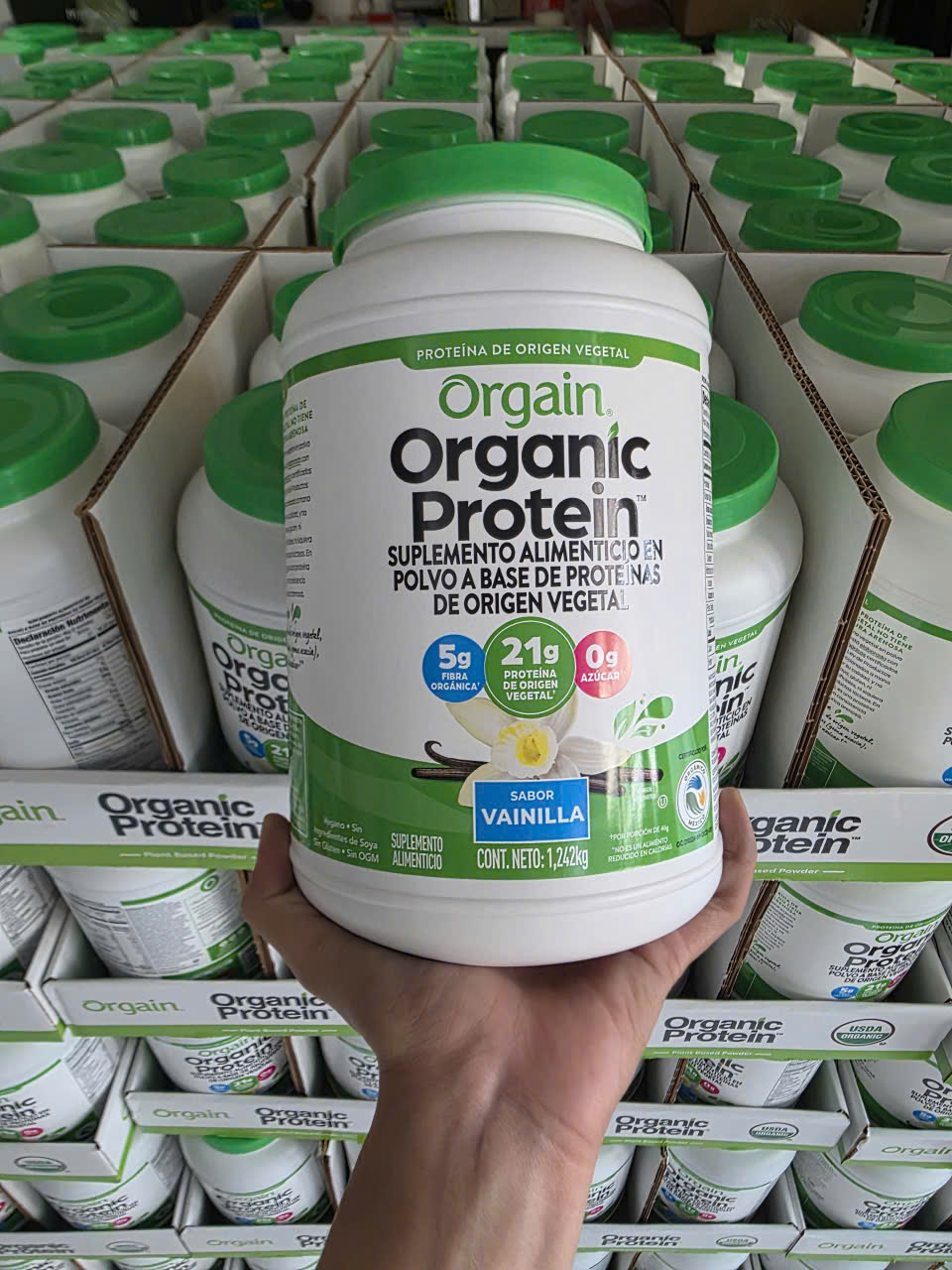ORGAIN ORGANIC PROTEIN | Hộp lớn 1.2kg THƯƠNG HIỆU MỸ